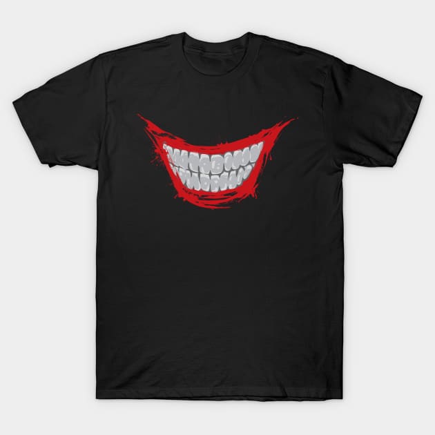 Evil Smile T-Shirt by Huemanitee